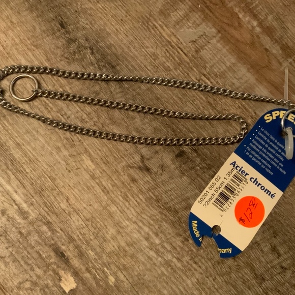 Sprenger Chrome Plated Choker Chain For Dogs (1.35mmx 20”) - Picture 2 of 3